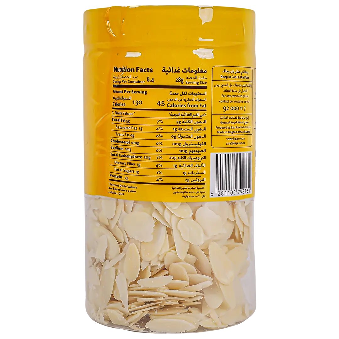 Baja Raw Nuts Sliced Almond 150 gm - view 2