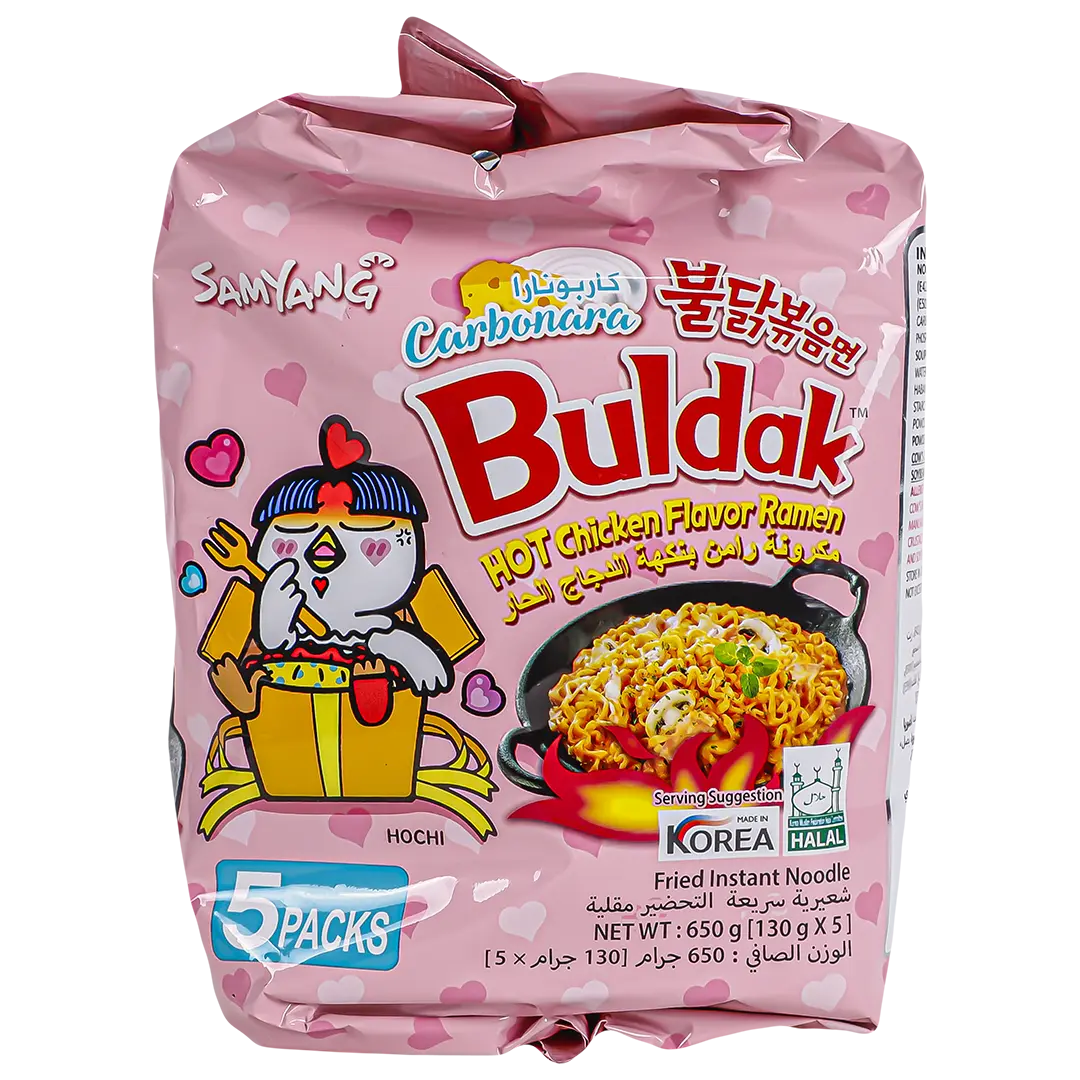 Samyang Buldak Ramen Carbonara 5 pcs 130 gm - view 3