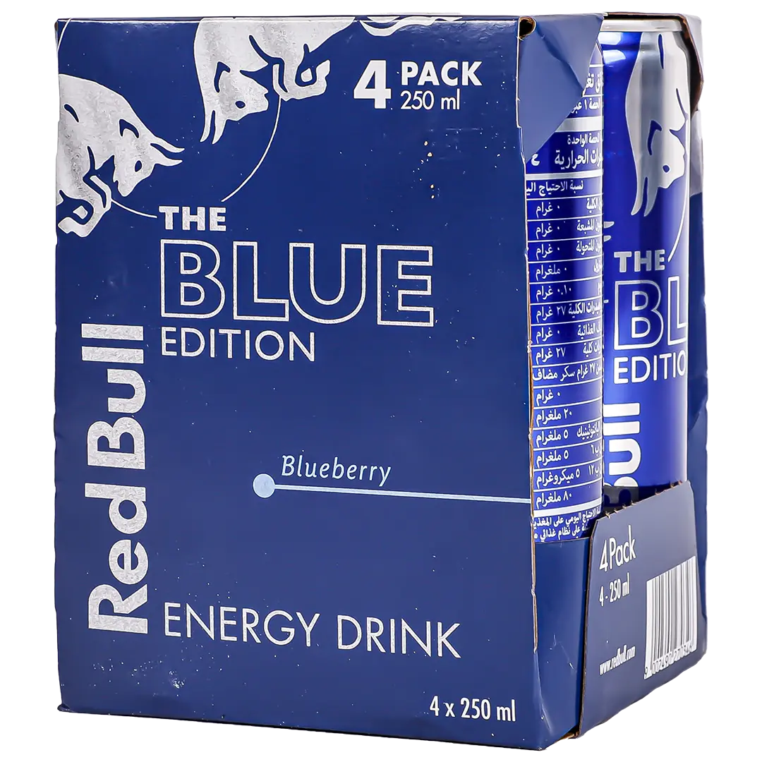 Red Bull Energy Drink Blue Edition 4 pcs 250 ml - view 2