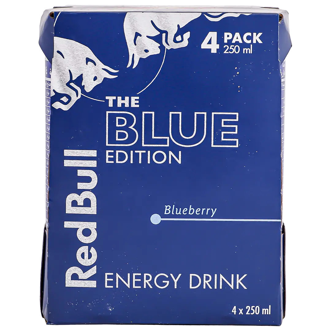 Red Bull Energy Drink Blue Edition 4 pcs 250 ml - view 3