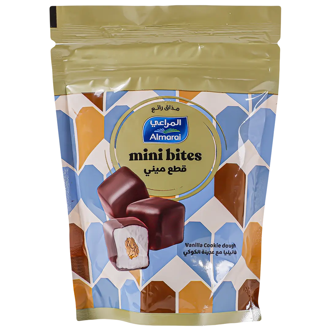 Almarai Ice Cream Mini Bites Vanilla Cookie Dough 128 ml - view 3