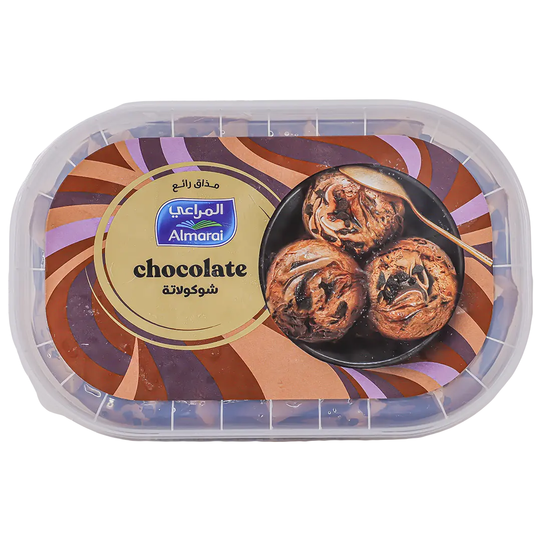 Almarai Ice Cream Tub Chocolate 900 ml - view 2