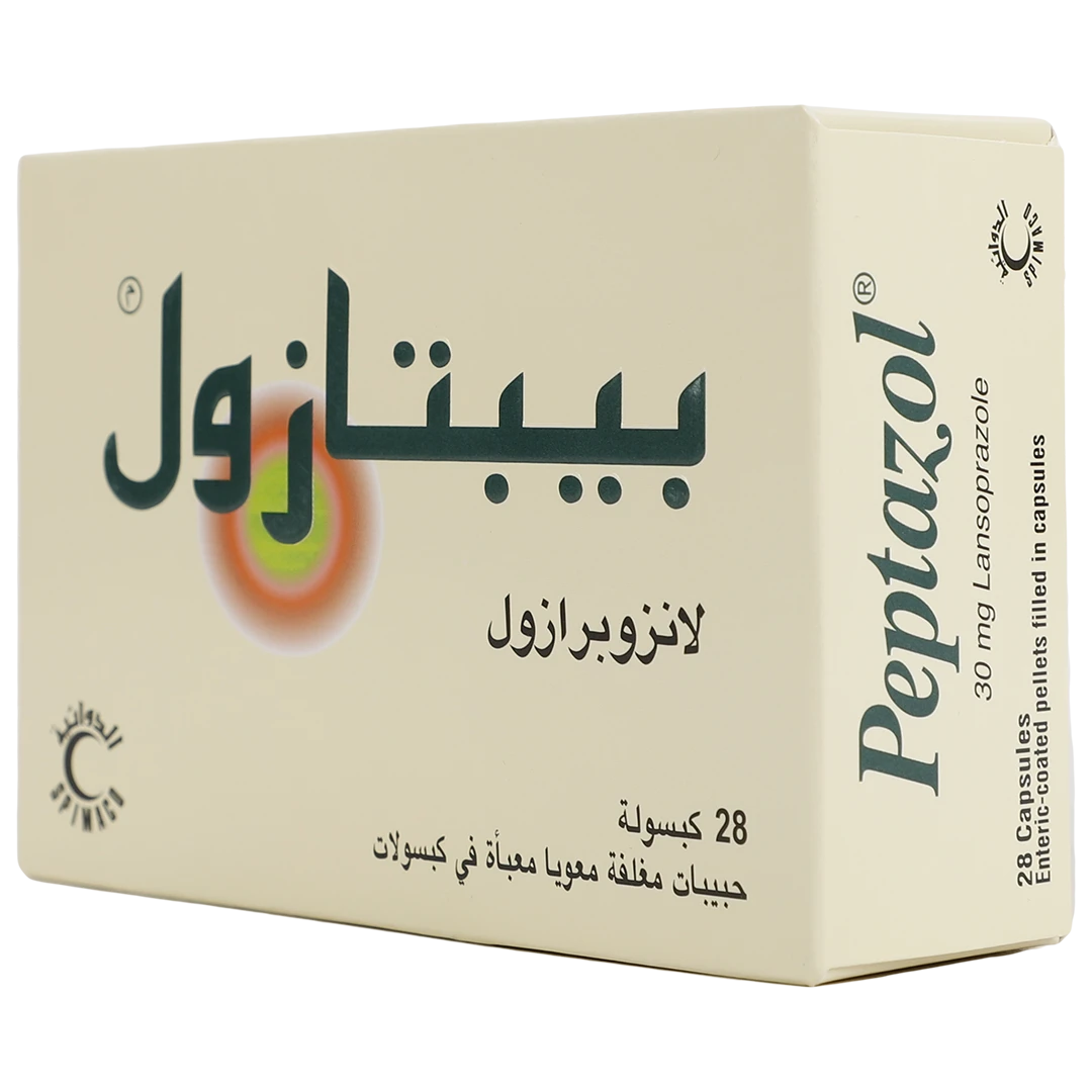 Peptazol 30 mg 28 Capsules