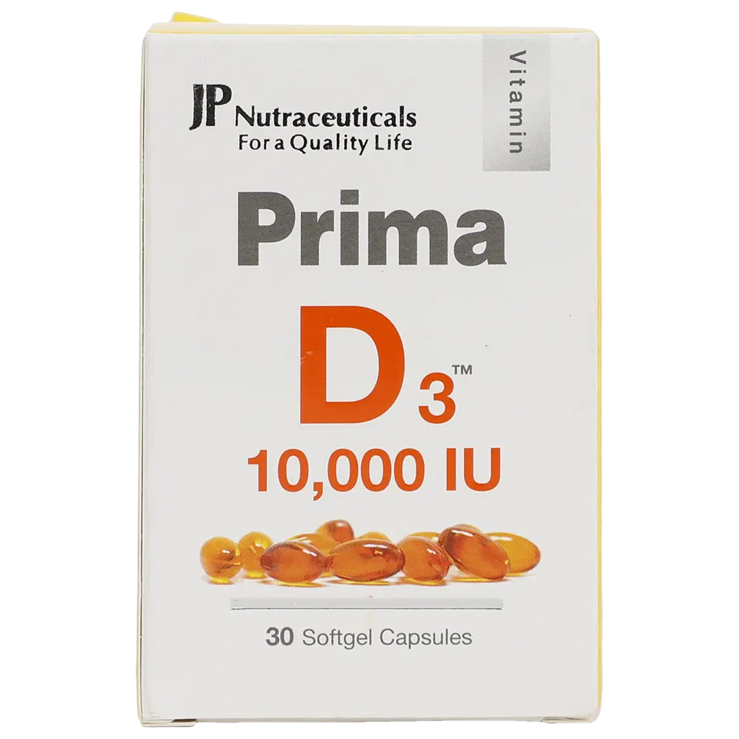 Prima Vitamin D3 10000 IU 30 Capsules - view 3