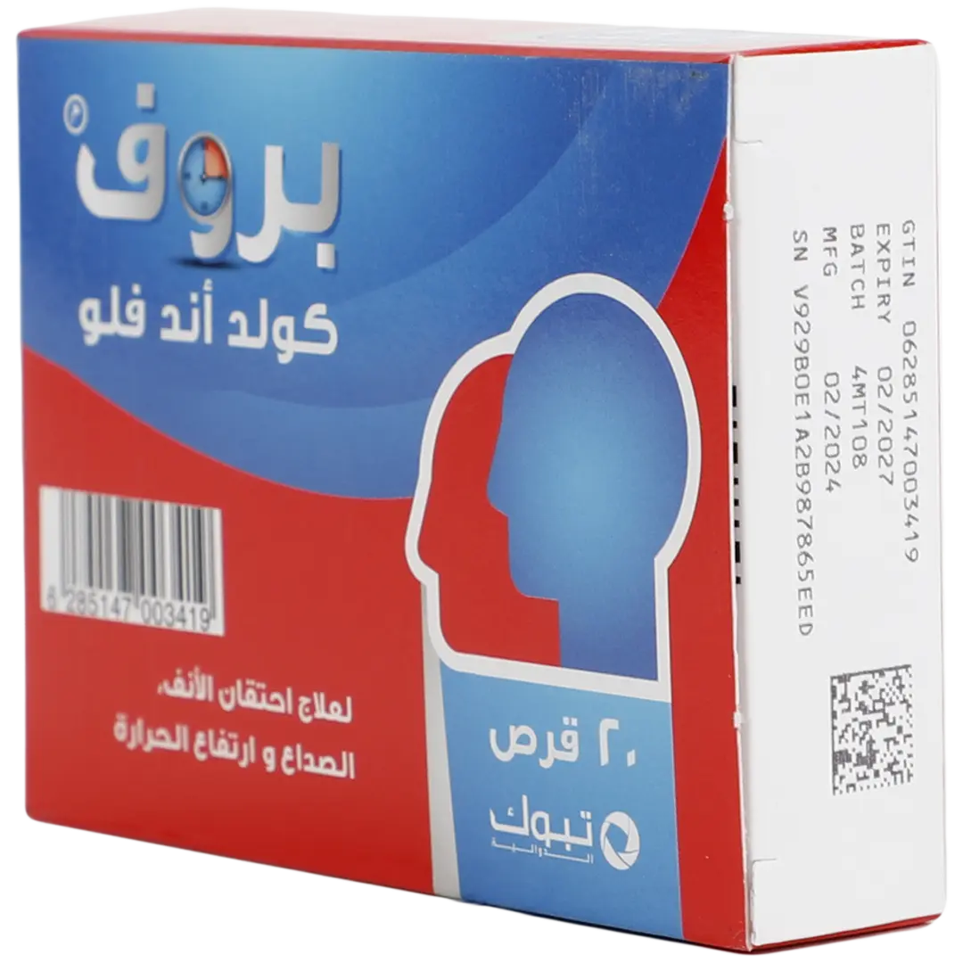 Prof Cold and Flu 20 Tablet - view 1