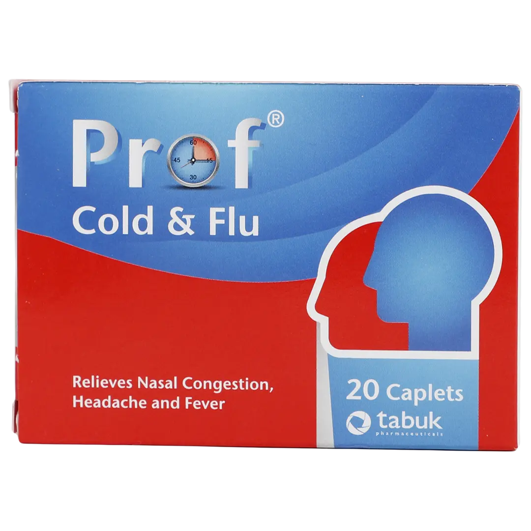 Prof Cold and Flu 20 Tablet - view 3