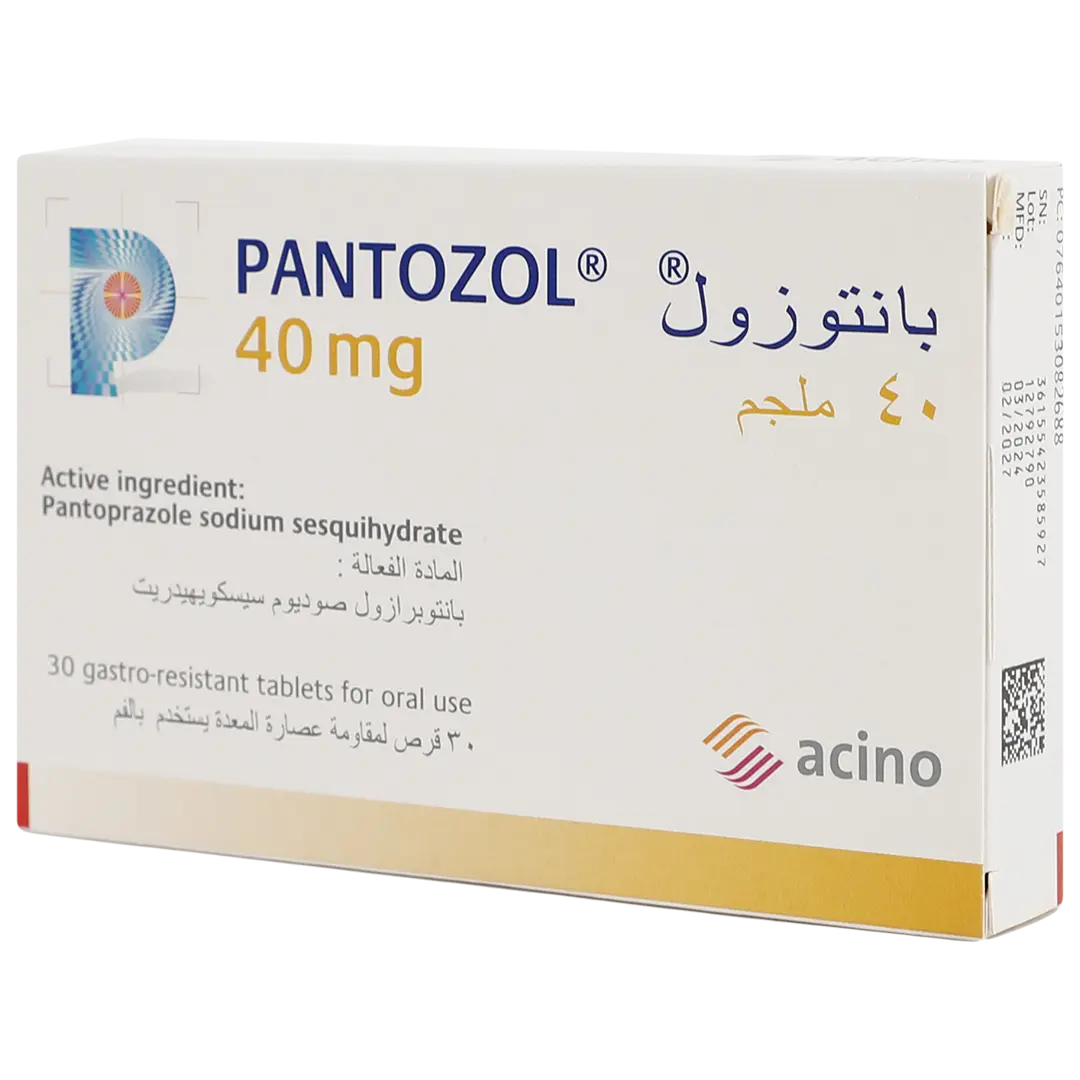 Pantozol 40 mg 30 Tablets - view 1