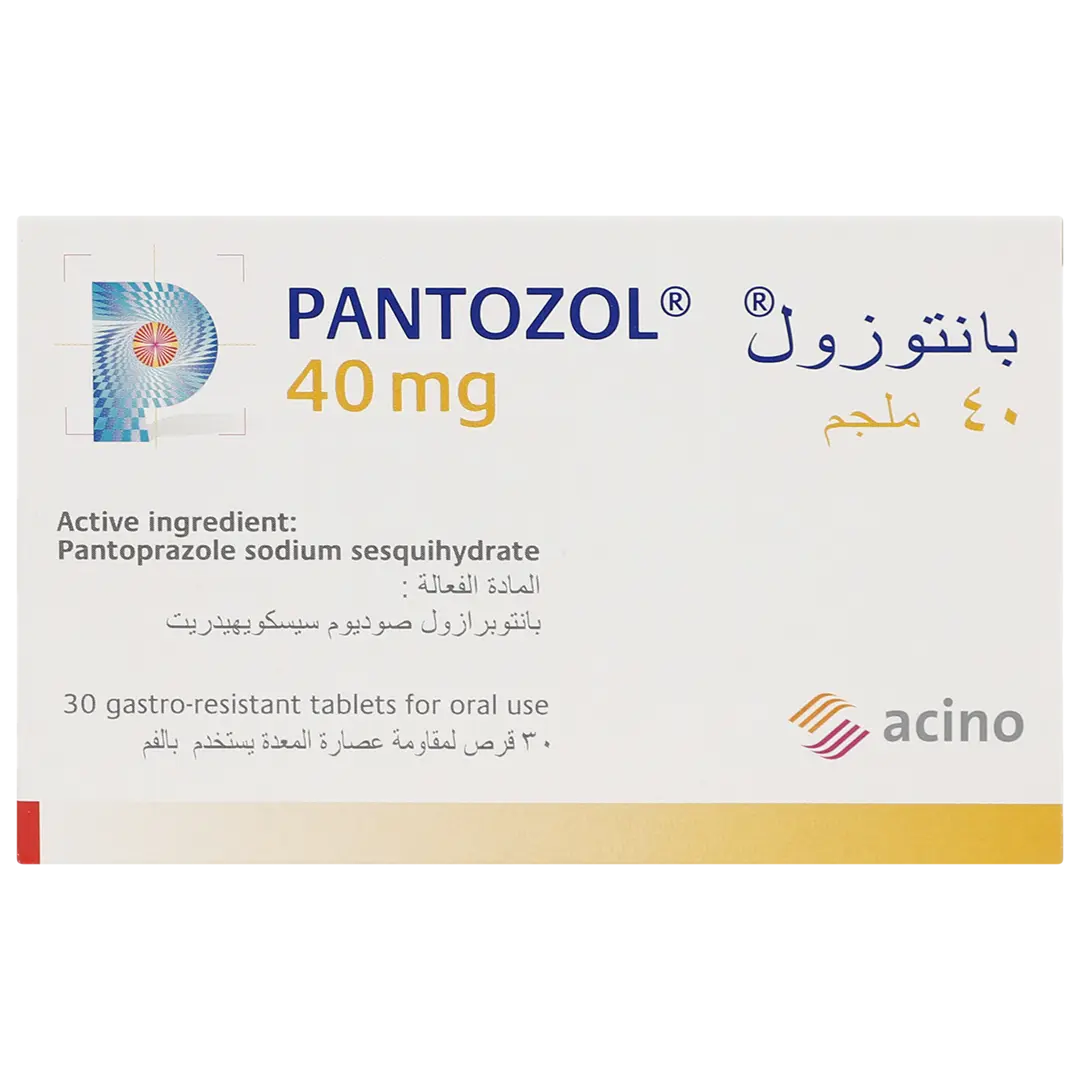 Pantozol 40 mg 30 Tablets - view 2