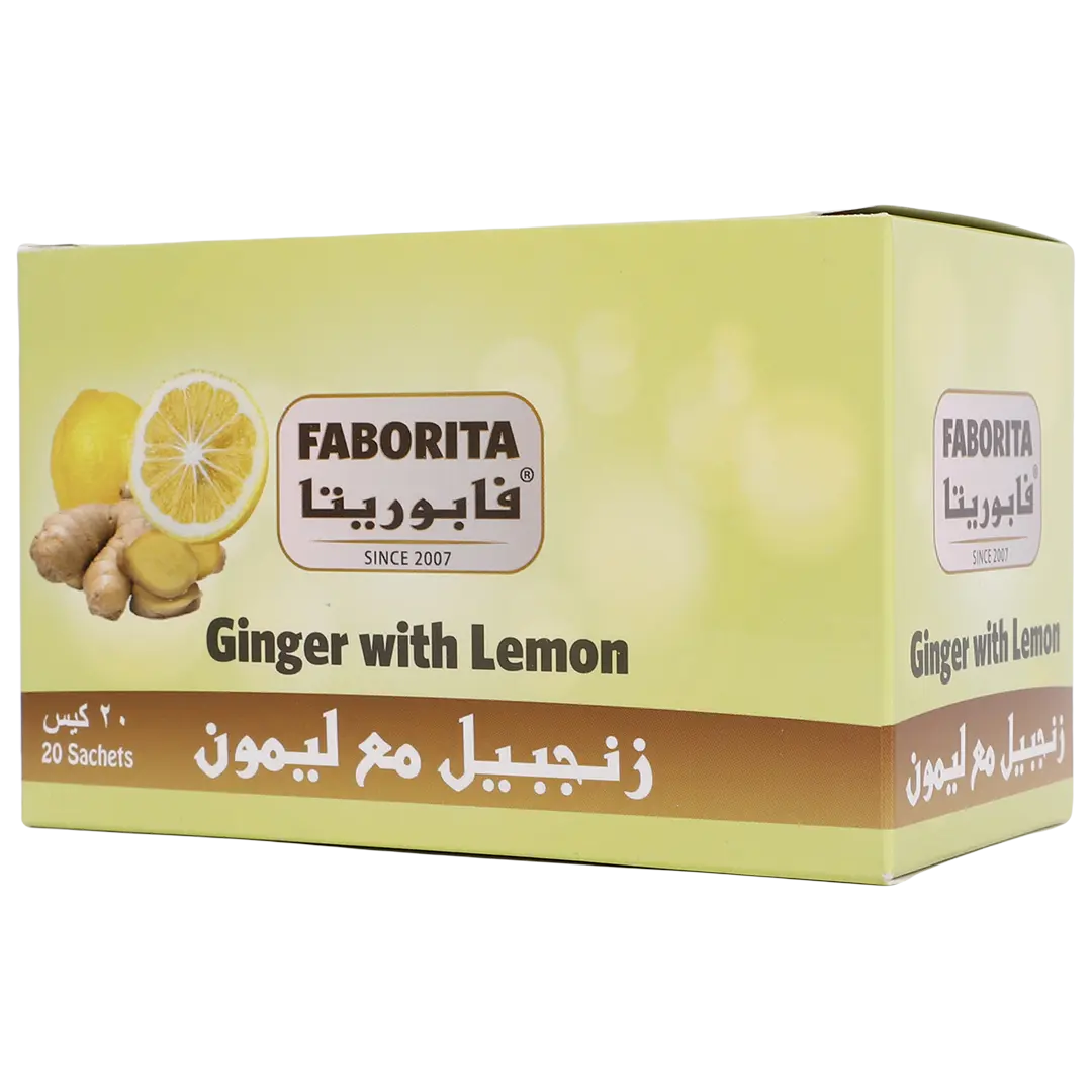 Faborita Ginger With Lemon 20 Bag 2 gm - view 2