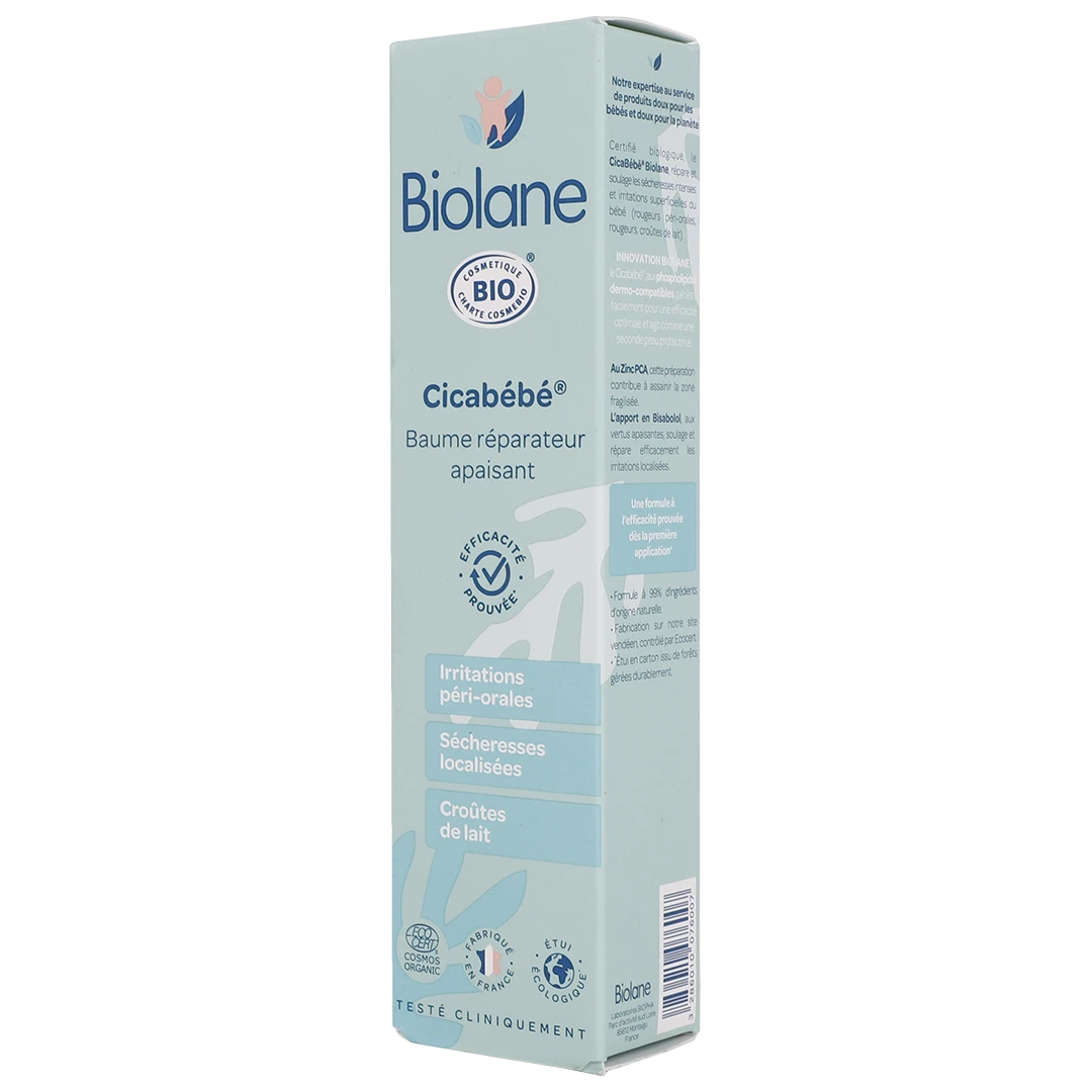 Biolane Organic Cica Bebe Soothing Repair Balm 40 mll
