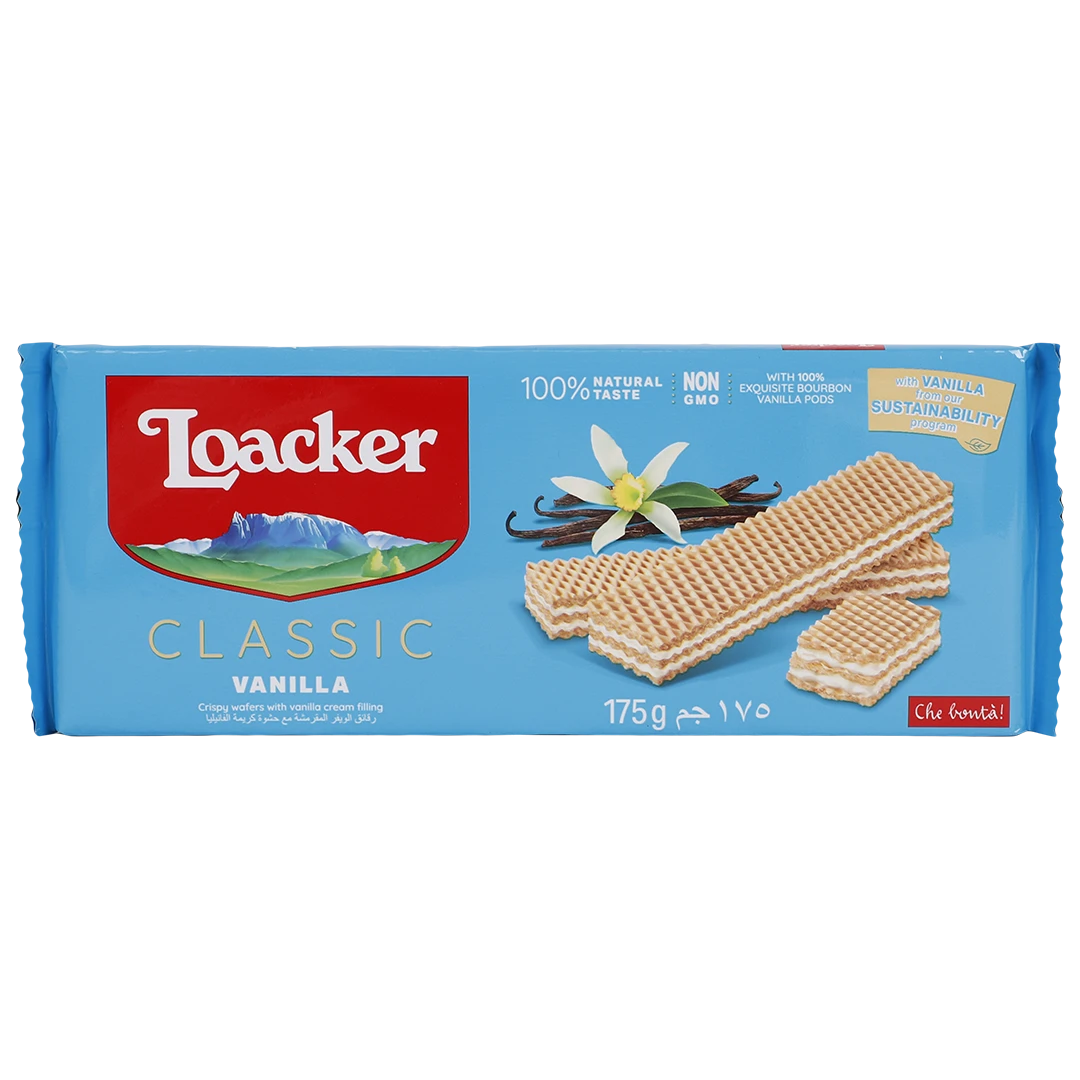 Loacker Classic Vanilla 175 gm