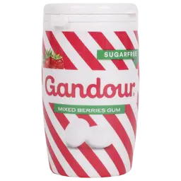 Gandour Sugar Free Mixed Berries Gum 32 pcs