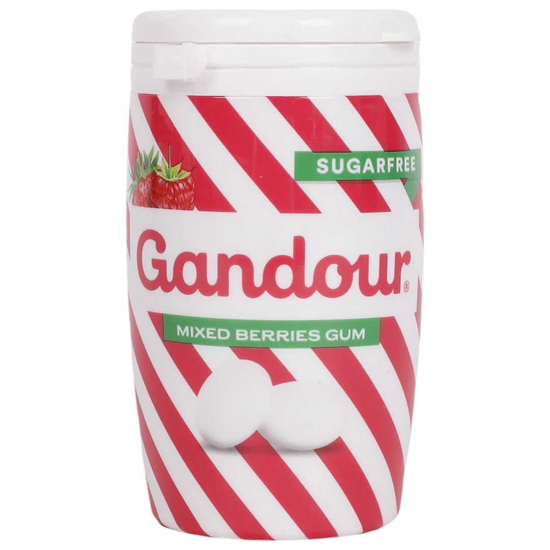 Gandour Sugar Free Mixed Berries Gum 32 pcs
