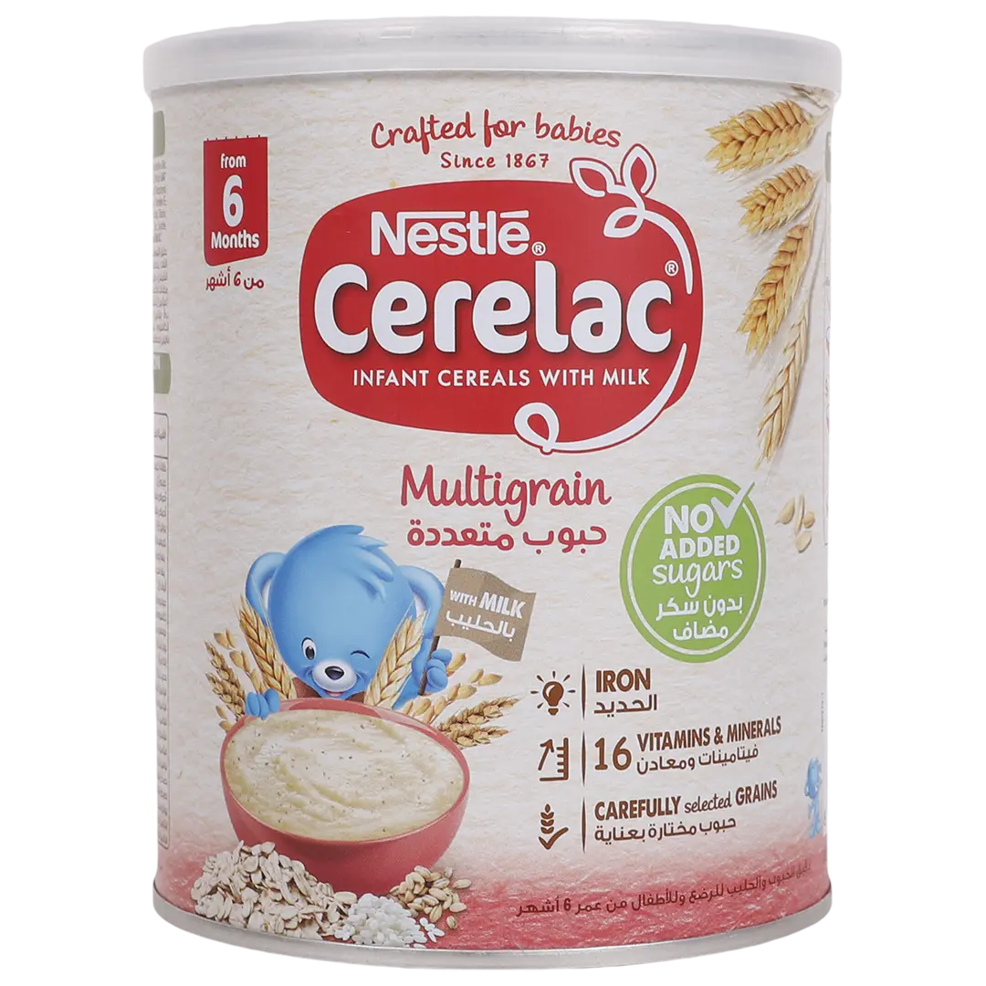 Cerelac zero Added Sugar Multicereals 400 gm - view 1