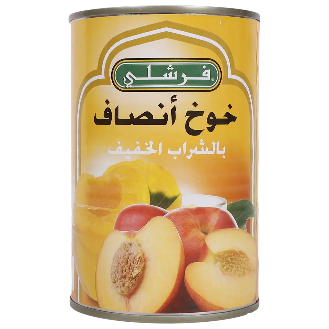 Freshly Peach Halves In Light Syrup 425 gm - view 1