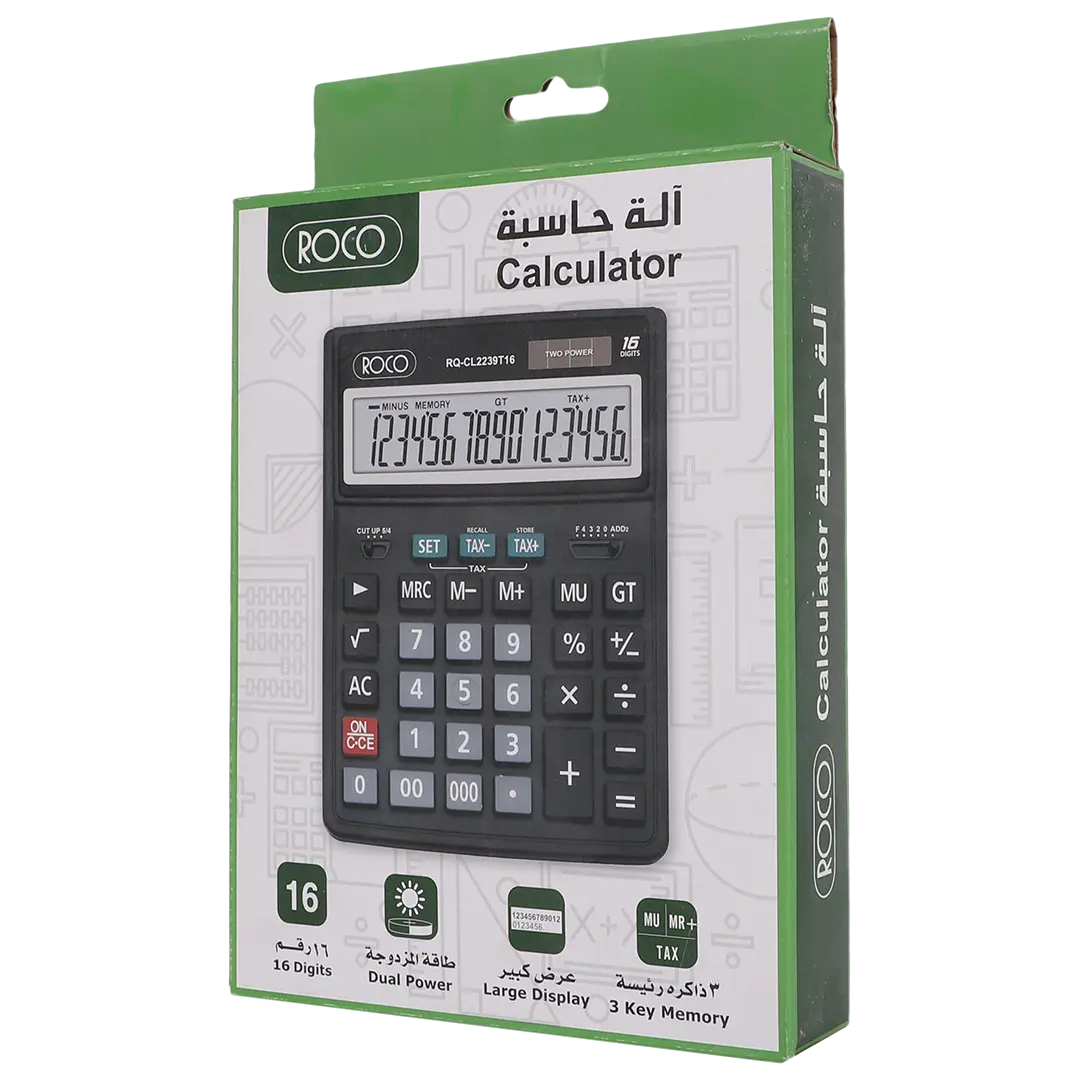 Roco Desktop Calculator 16 Digit - view 2
