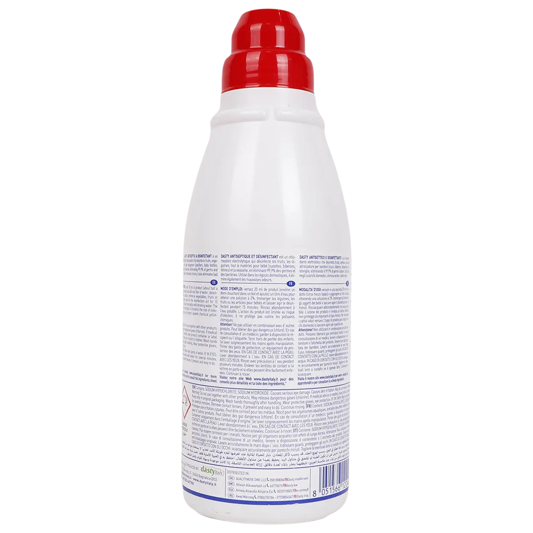 Dasty Disinfectant and Cleaner for Fruits and Vegetables 750 ml
 - view 2
