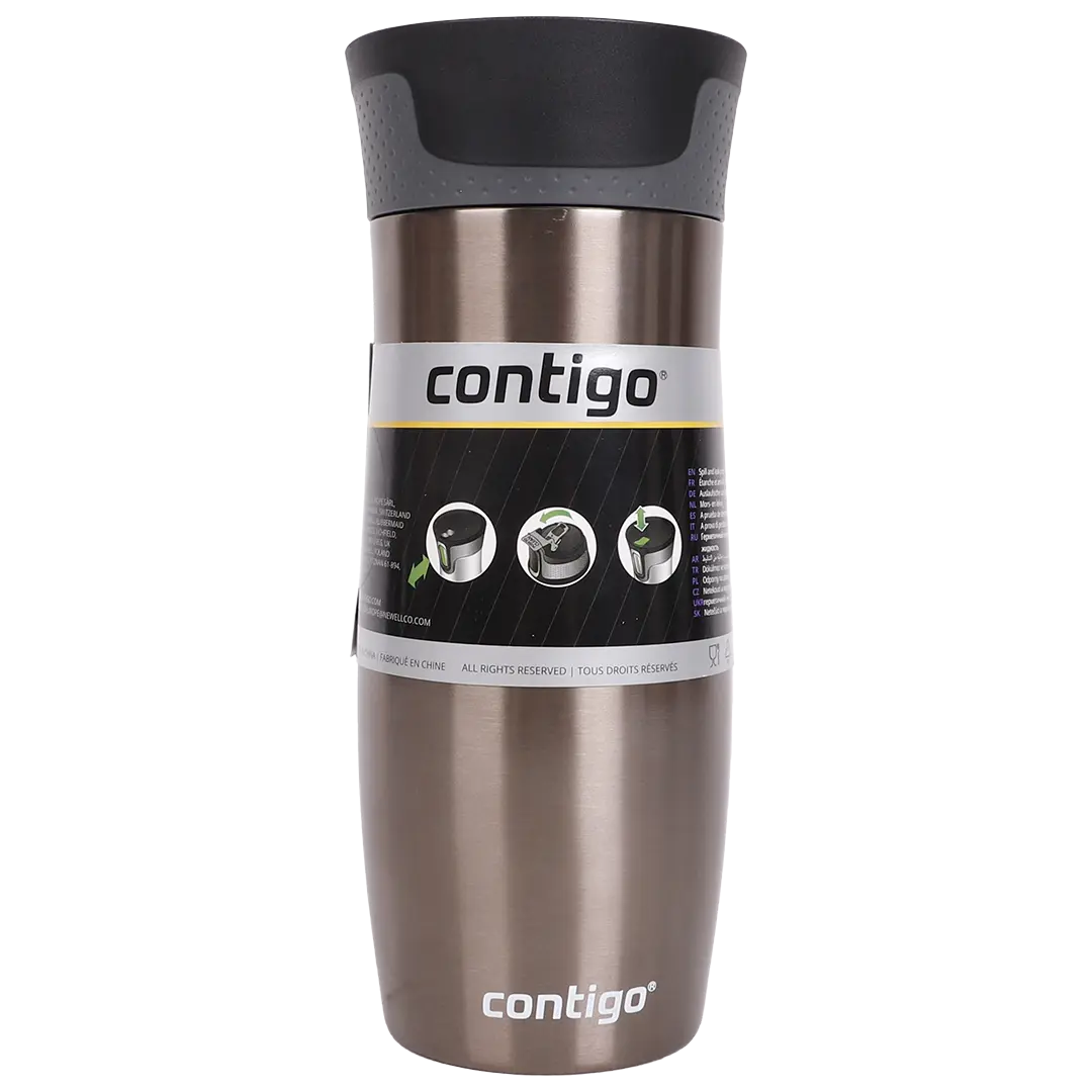 Contigo Stainless Steel Autoseal Cup 470 ml Gray - view 1