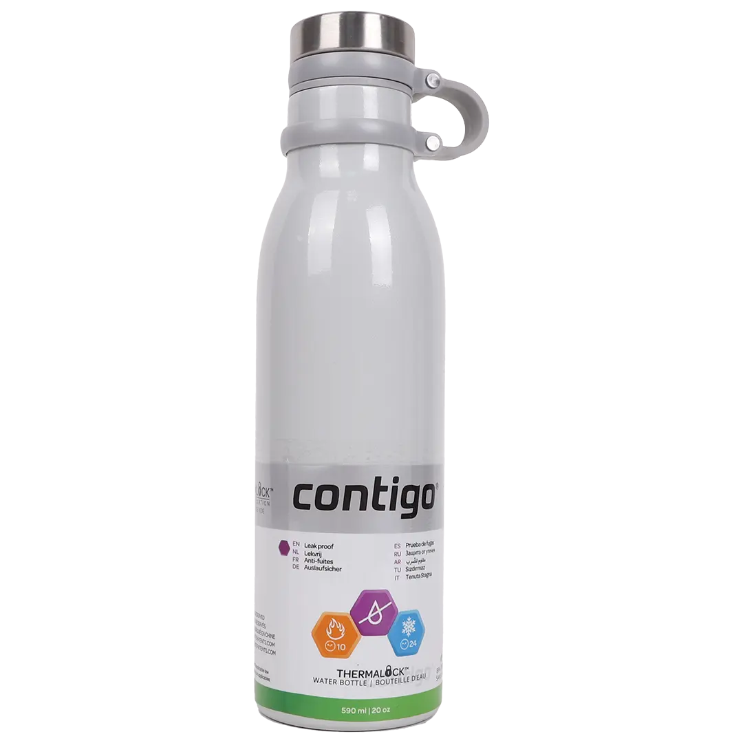 Contigo Stainless Steel Autoseal Water Bottle 590 ml Pearl - view 1