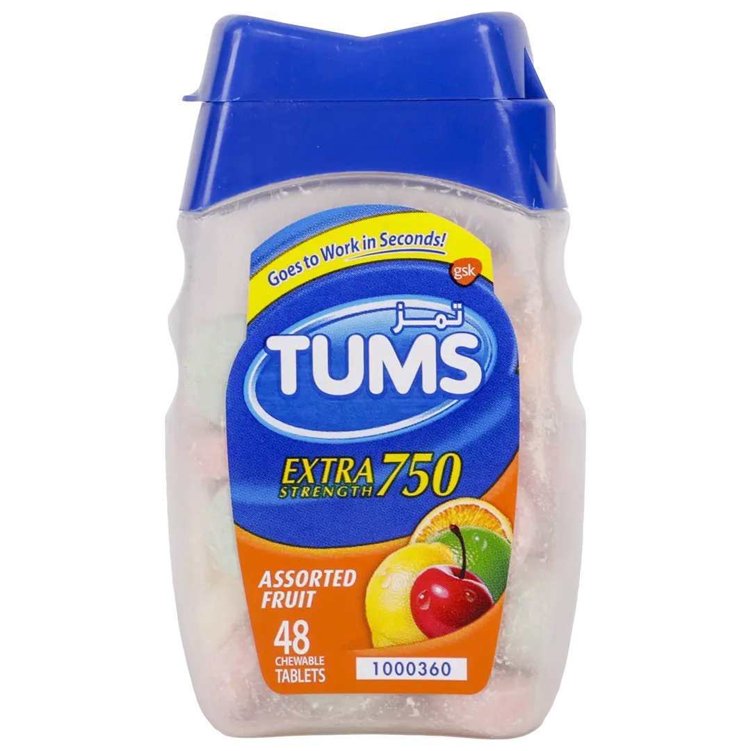 Tums Extra Strength 750 mg 48 tablets - view 2