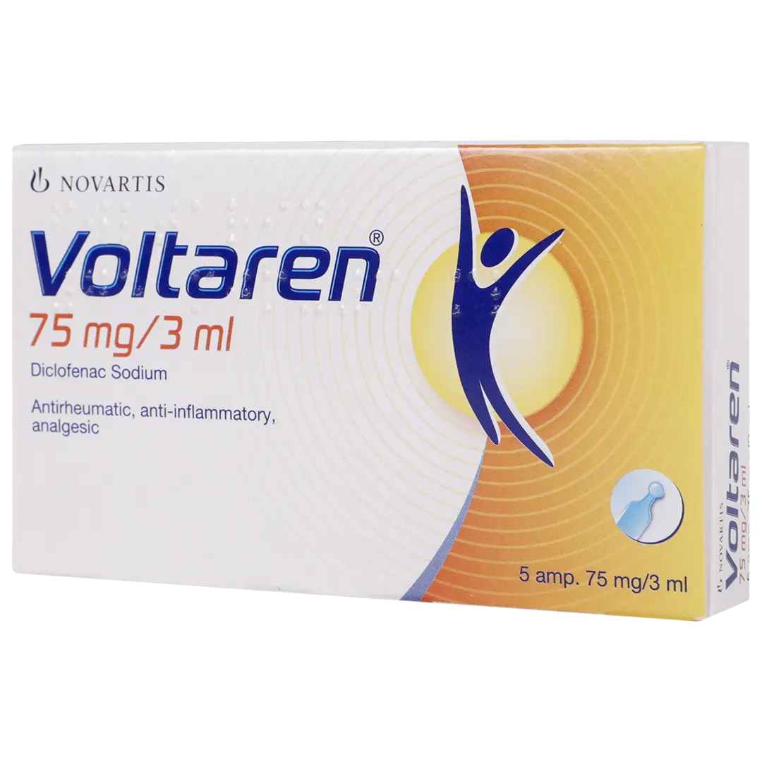 Voltaren 75 Mg Ampoule 5 pcs 3 ml - view 1
