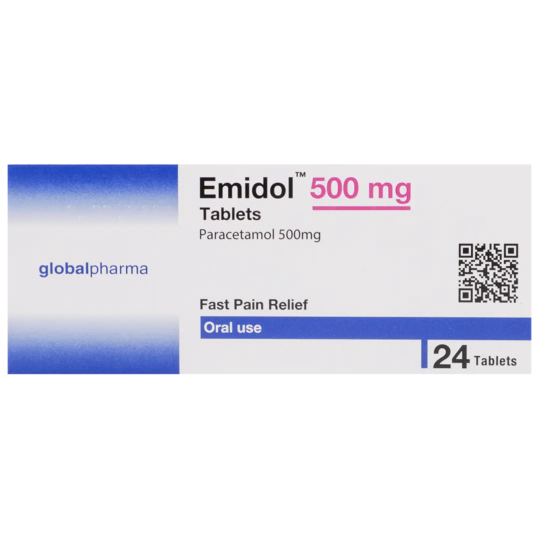 Emidol 500 Mg 24 Tablets - view 3