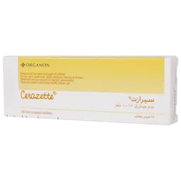 Cerazette 75 mcg 28Tablets