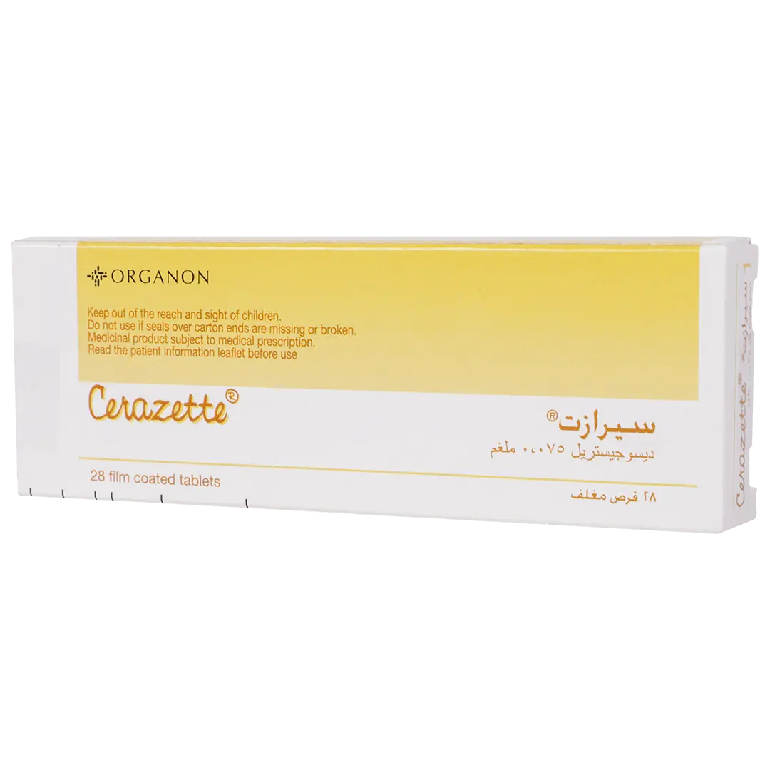 Cerazette 75 mcg 28Tablets - view 1