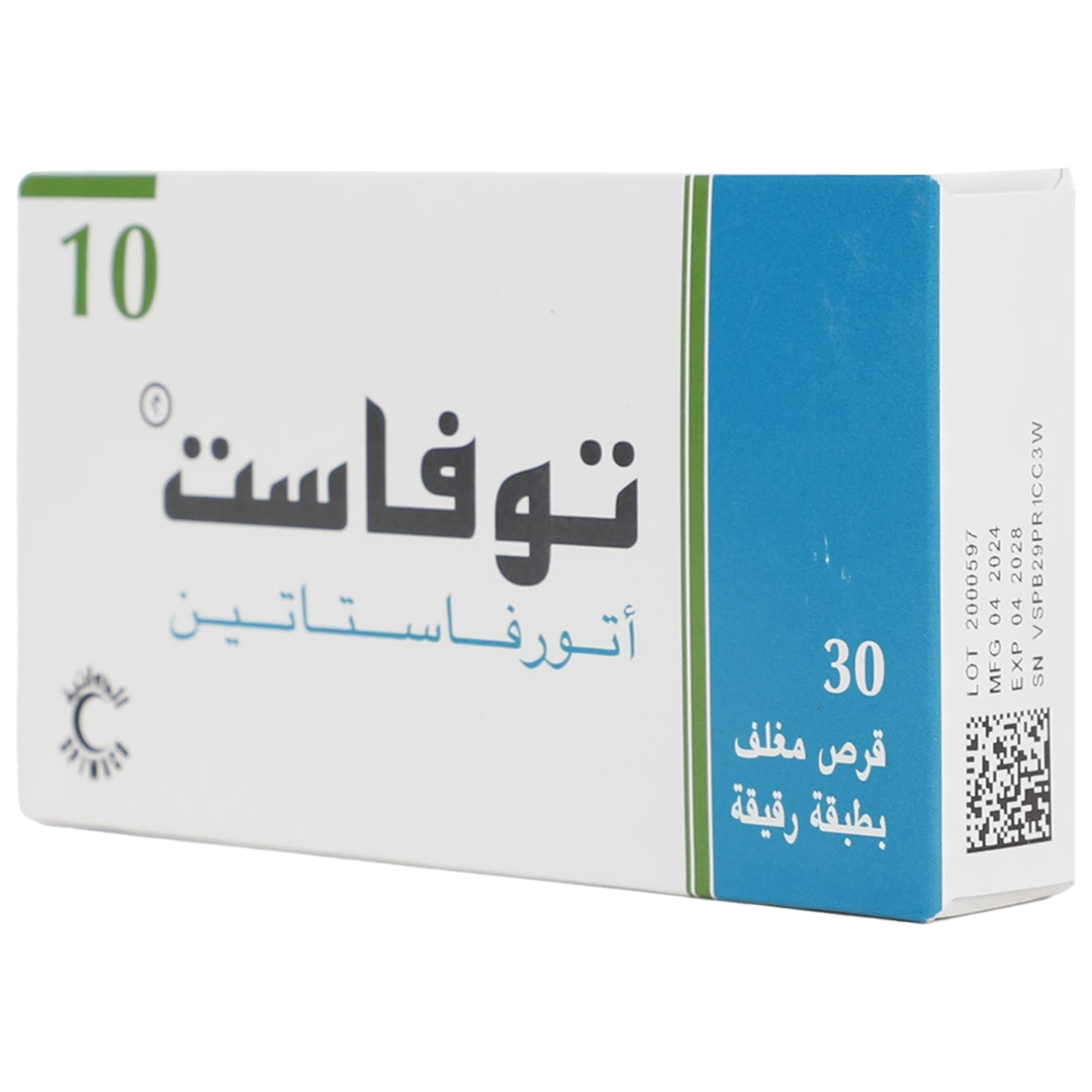 توفاست 10 مجم 30 قرص