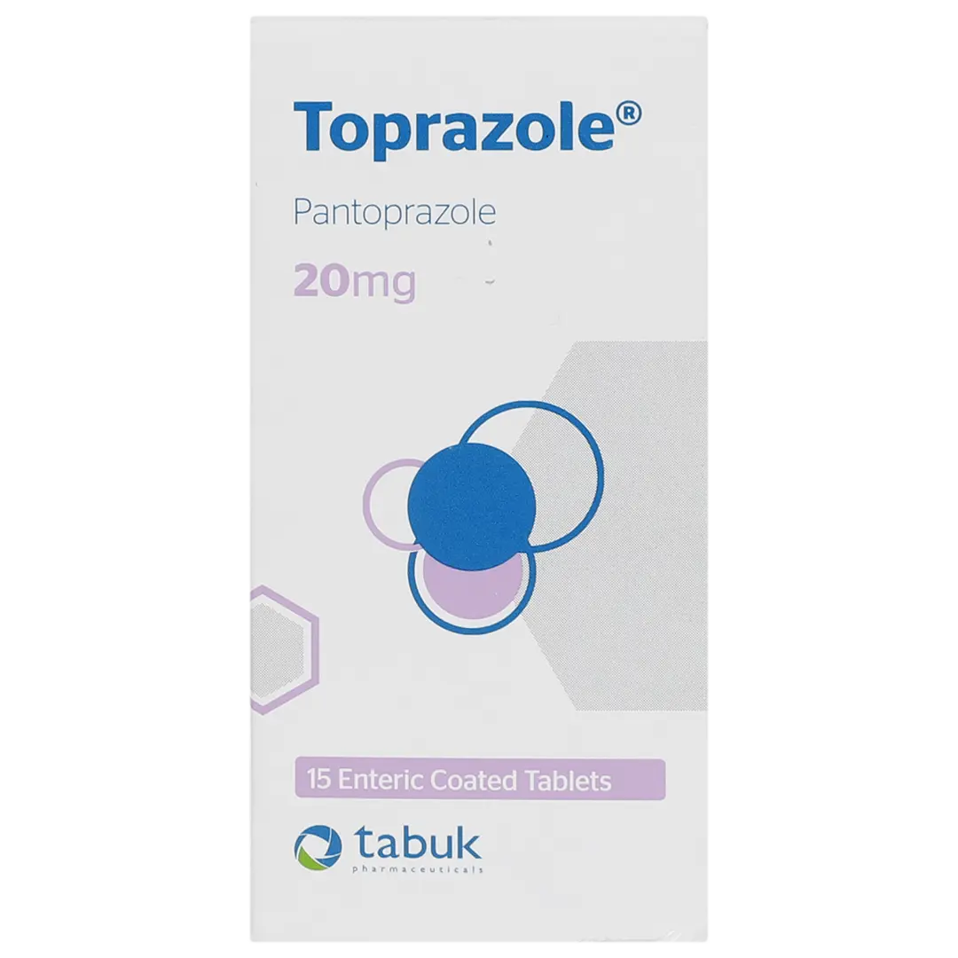 Toprazole 20 mg 15 Tablets - view 3