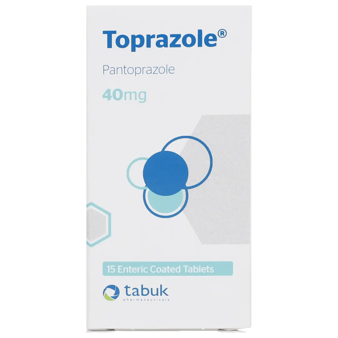 Toprazole 40 mg 15 Tablets - view 4