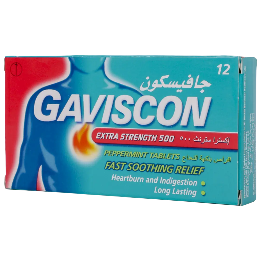 Gaviscon Extra Strength Peppermint 12 Tablet - view 1