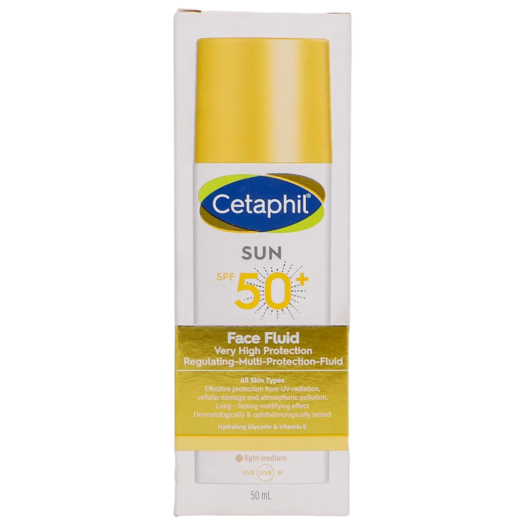 Cetaphil Tinted Sun SPF 50 High Protection Face Fluid Light Medium 50 ml - view 3