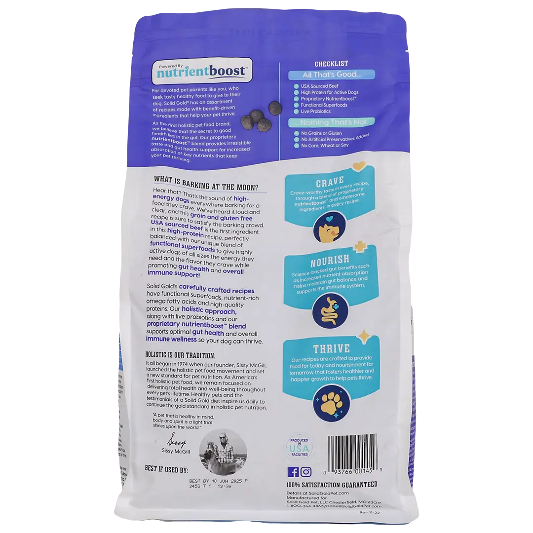 Solid Gold Nutrient Boost With Beef For Dogs 1.7 kg - view 2