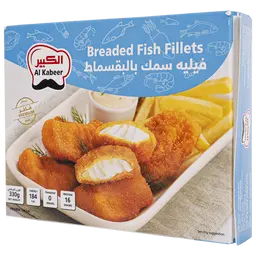 AL kabeer breaded fish fillets 330 gm