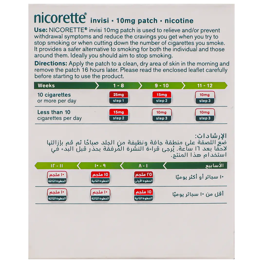 Nicorette Patches 10 mg 7 Pcs - view 3