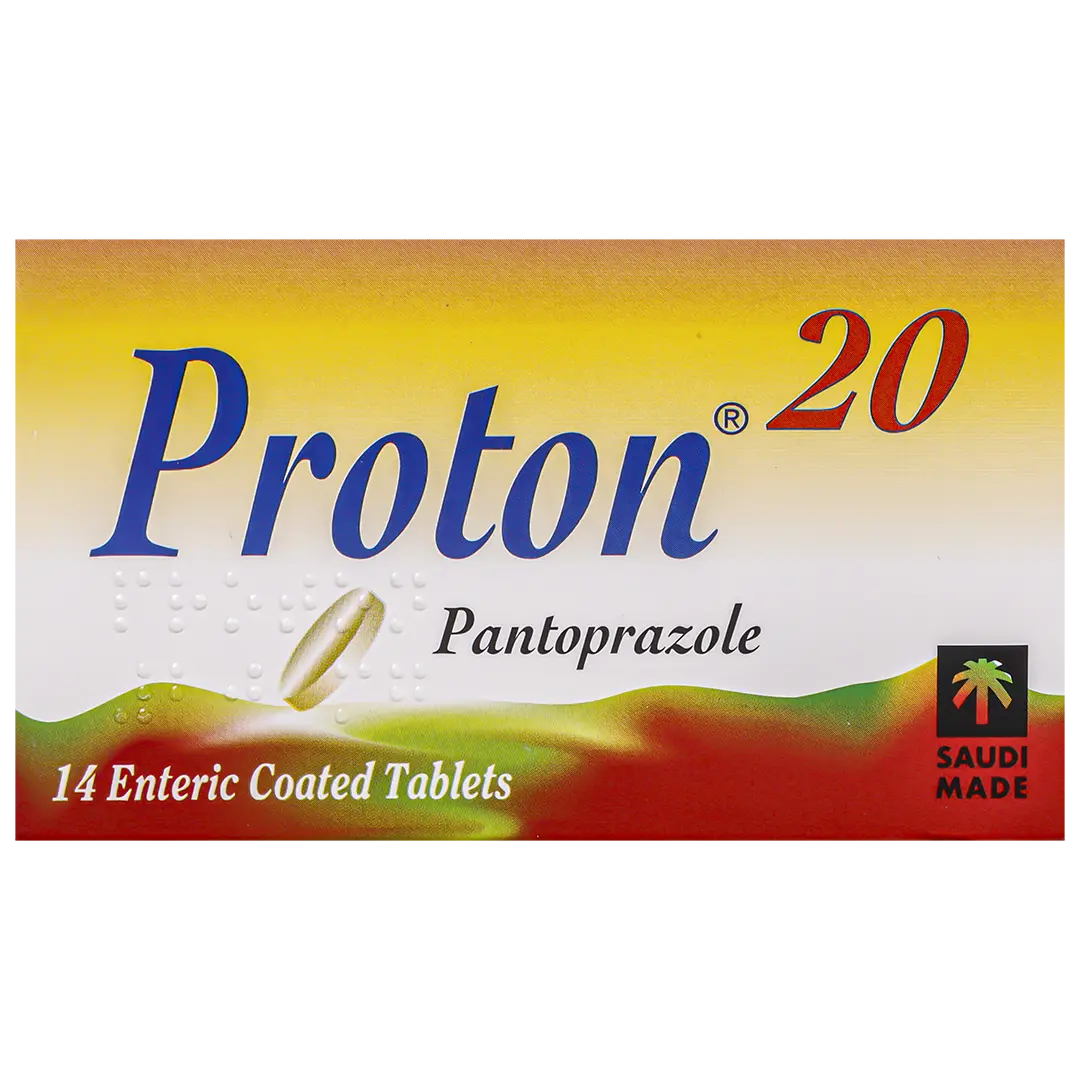 Proton 20 mg 14 Tablets - view 3