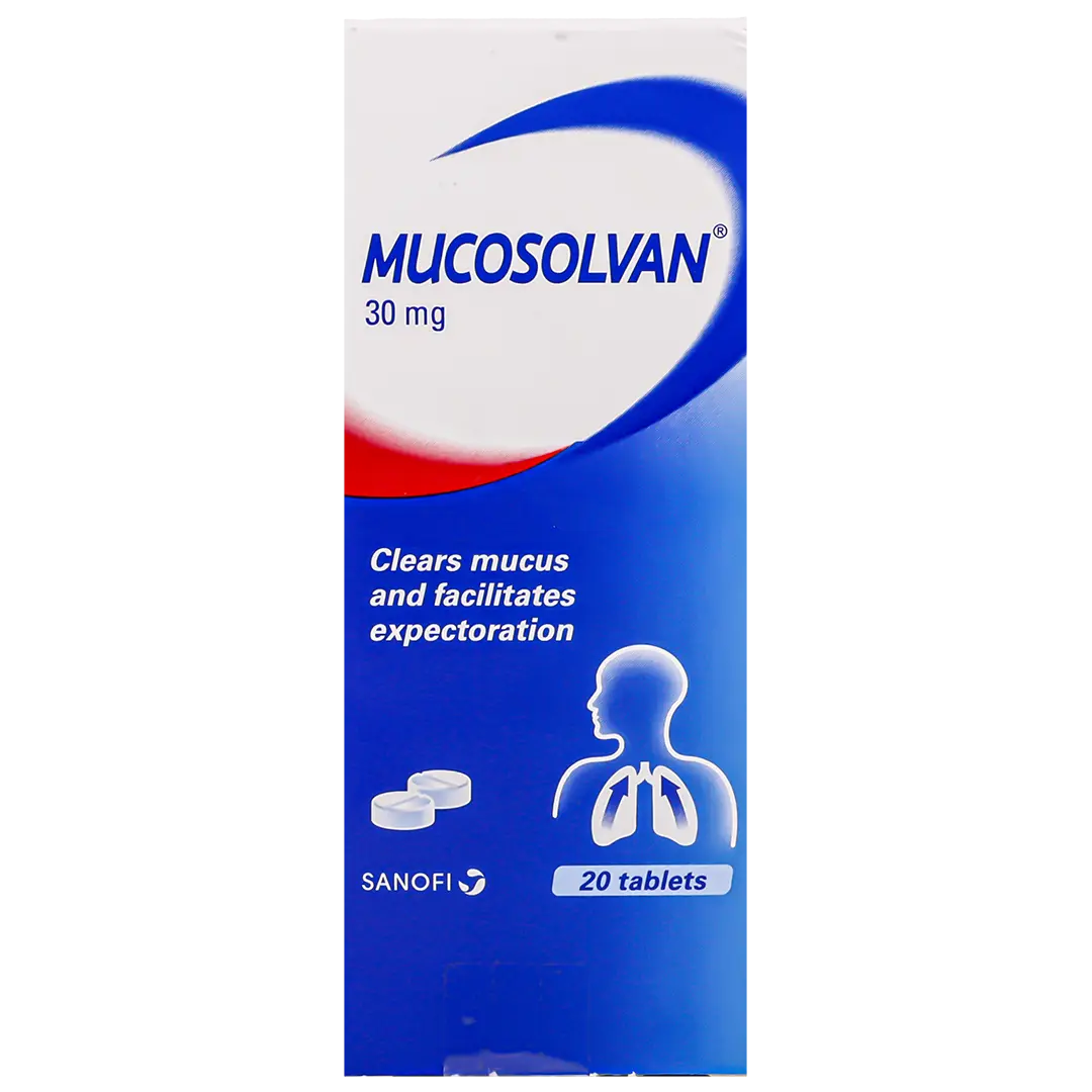 Mucosolvan 30 mg 20 Tablets - view 3