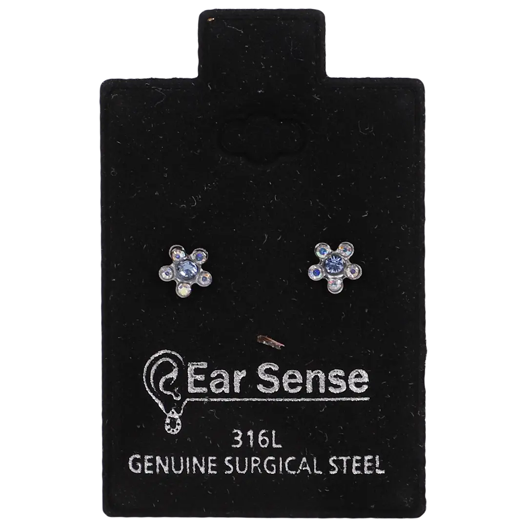 Ear Sense Medical Earring Daisy Cr Ab.Aqua D20 - view 1