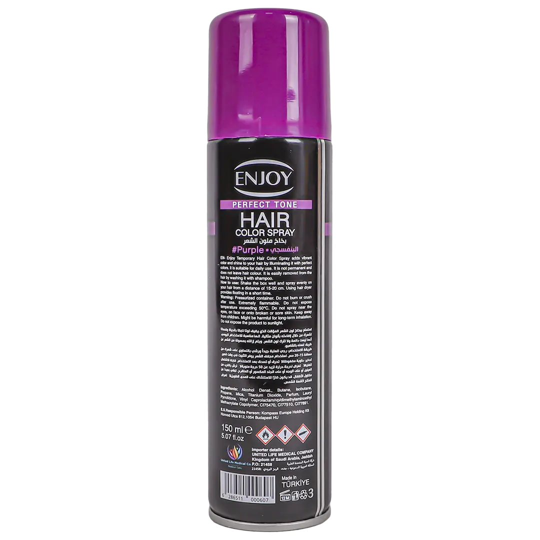 Enjoy Perfect Tone Hair Color Spray Purple 150 ml - view 2