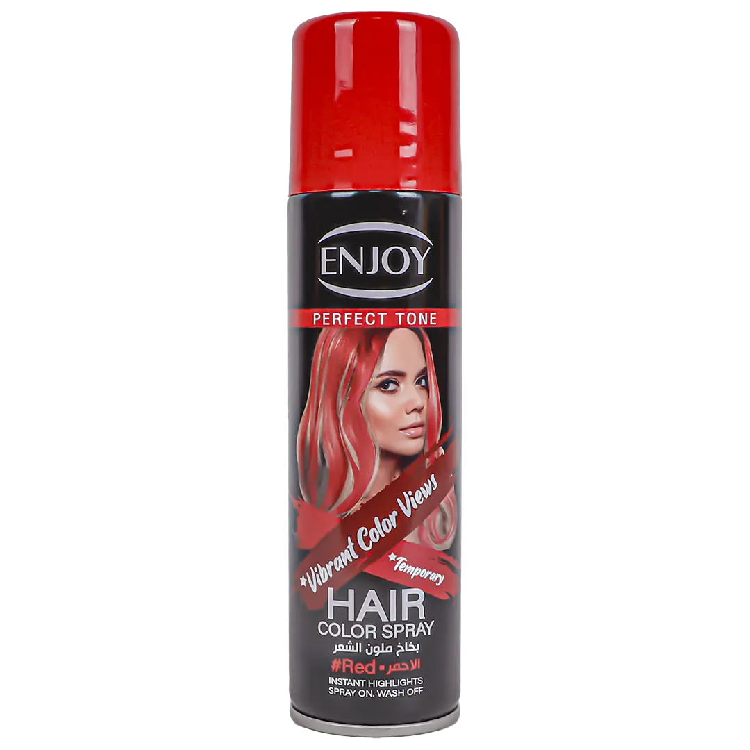 Enjoy Perfect Tone Hair Color Spray Red 150 ml - view 1
