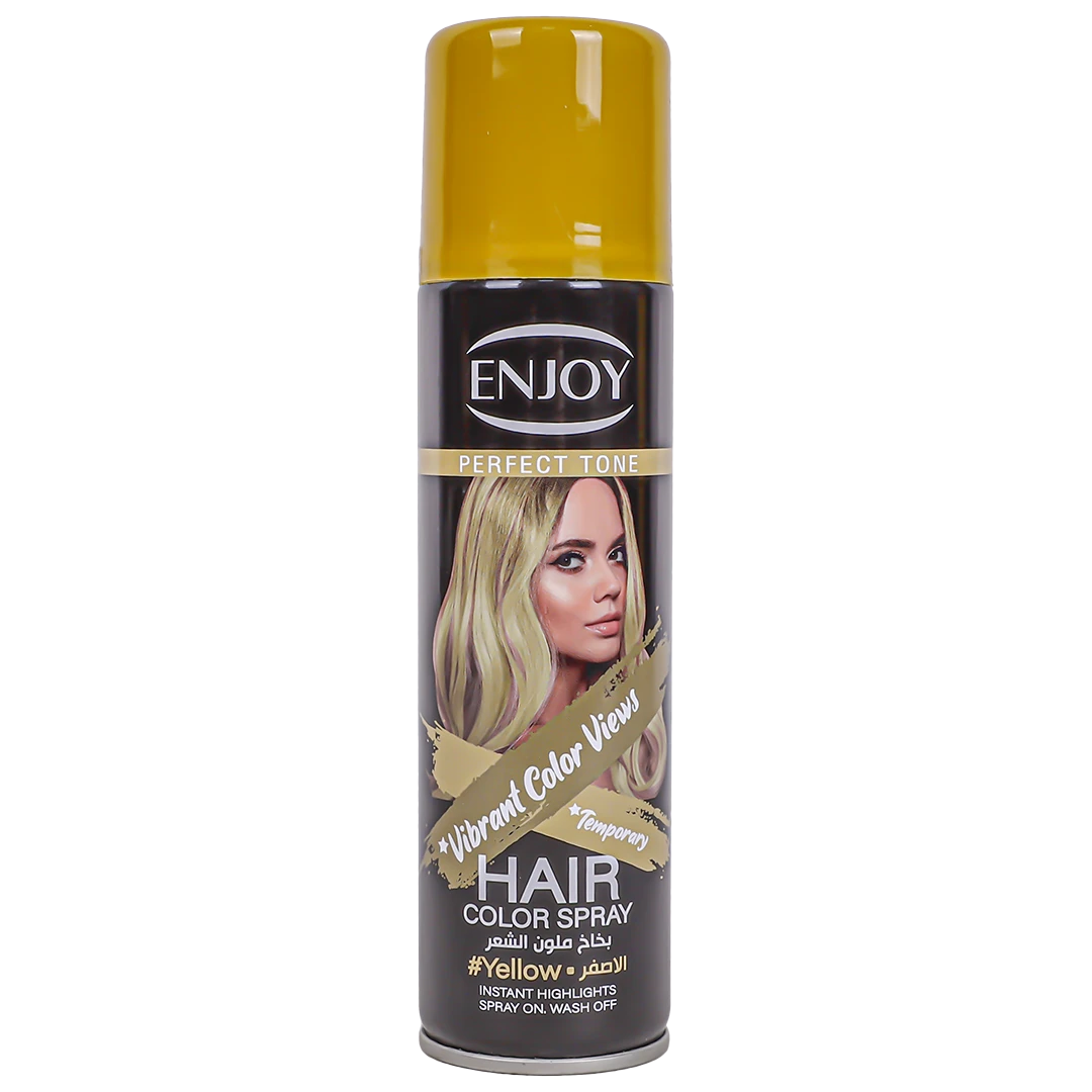 Enjoy Perfect Tone Hair Color Spray Yellow 150 ml