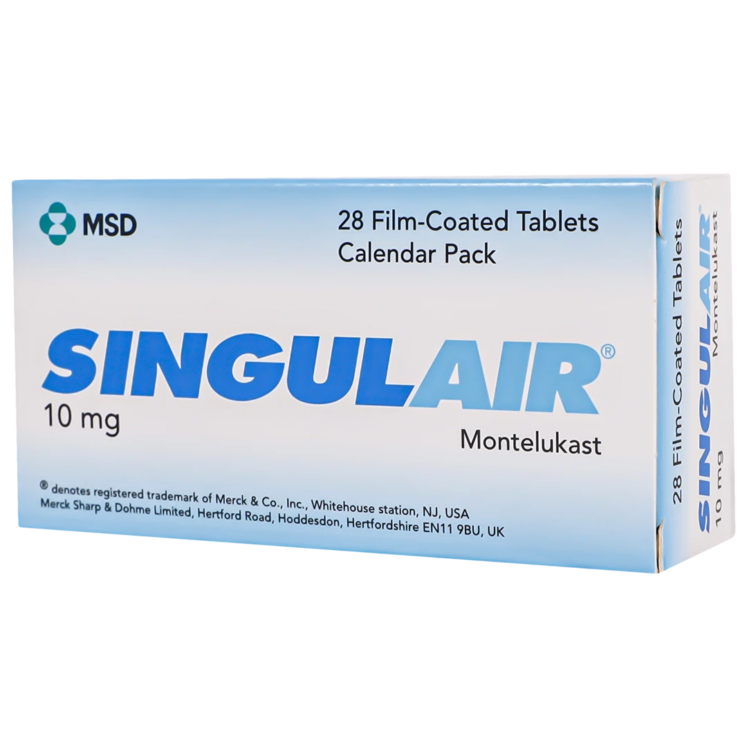 Singulair 10 mg 28 Tablets