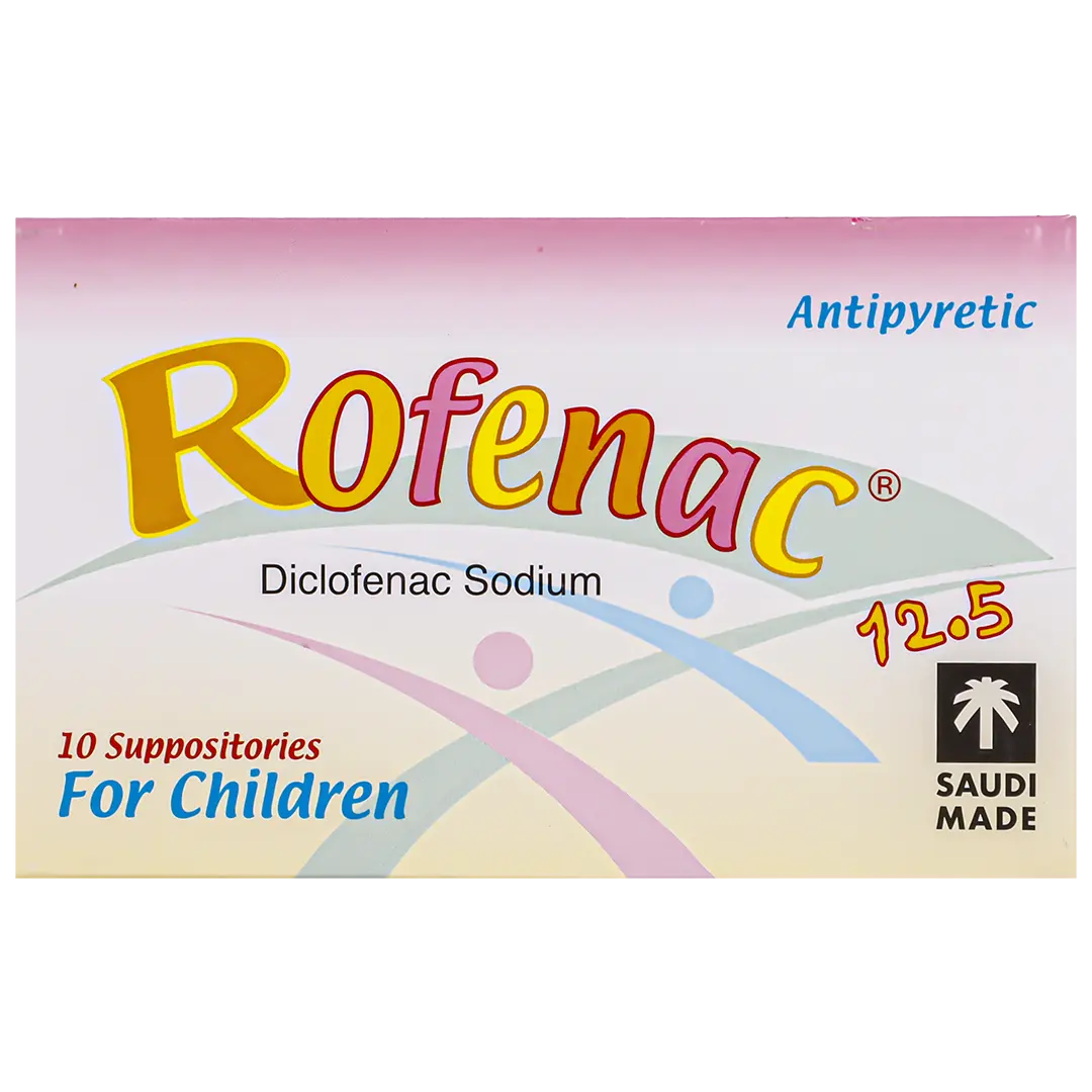 Rofenac 12.5 mg 10 Suppositories - view 3