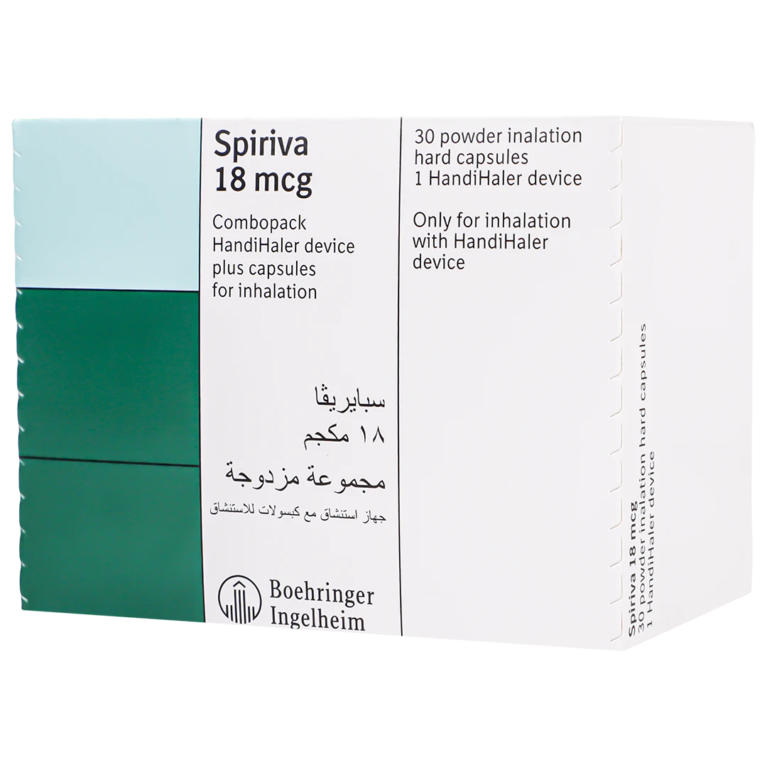 Spiriva 18 mcg Powder Inhalation 30 Capsules