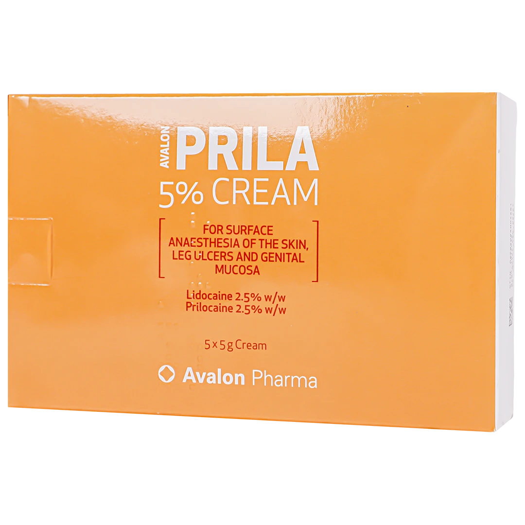 Avalon Prila 5% Cream 5 Pcs