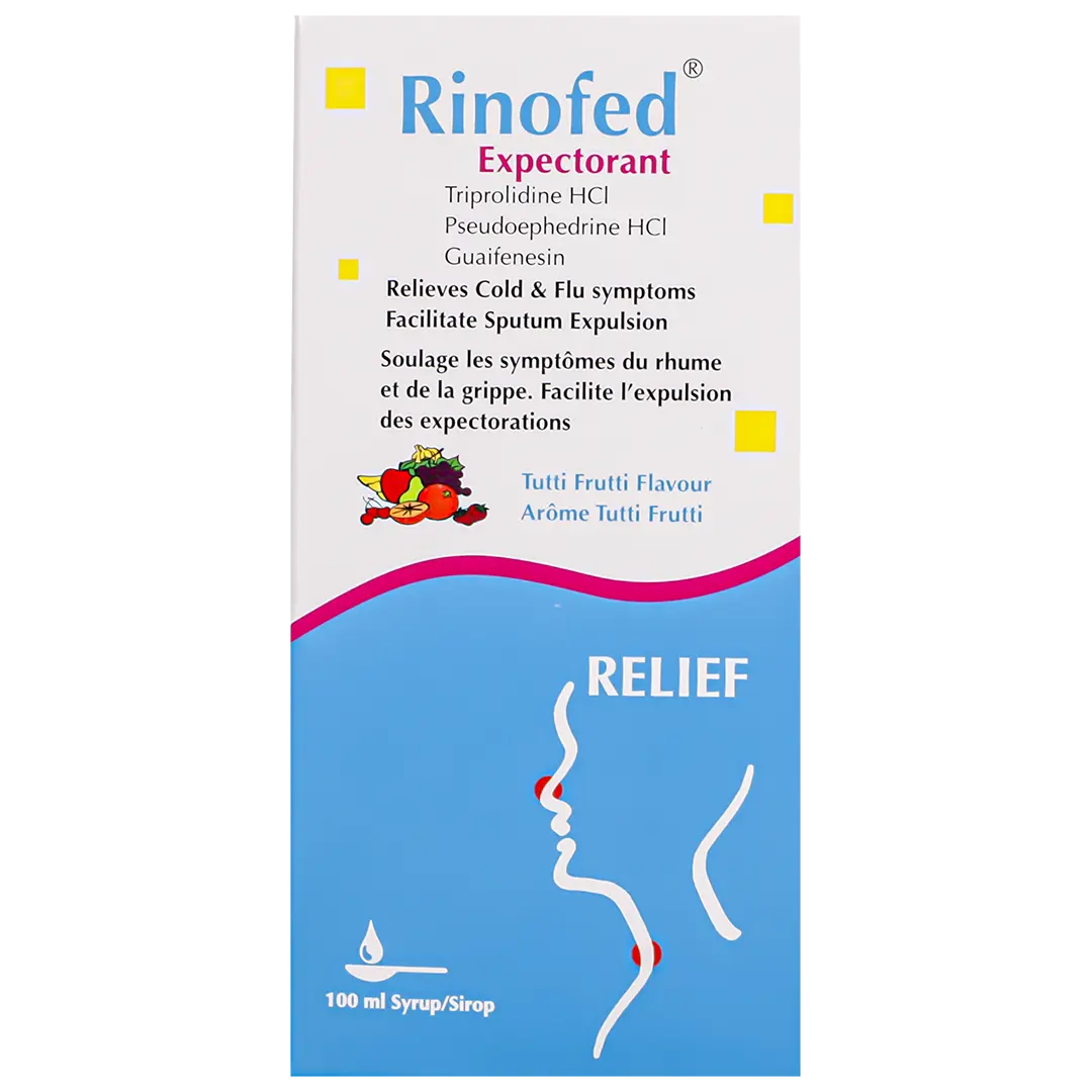 Rinofed Expectorant  Syrup 100 ml - view 3