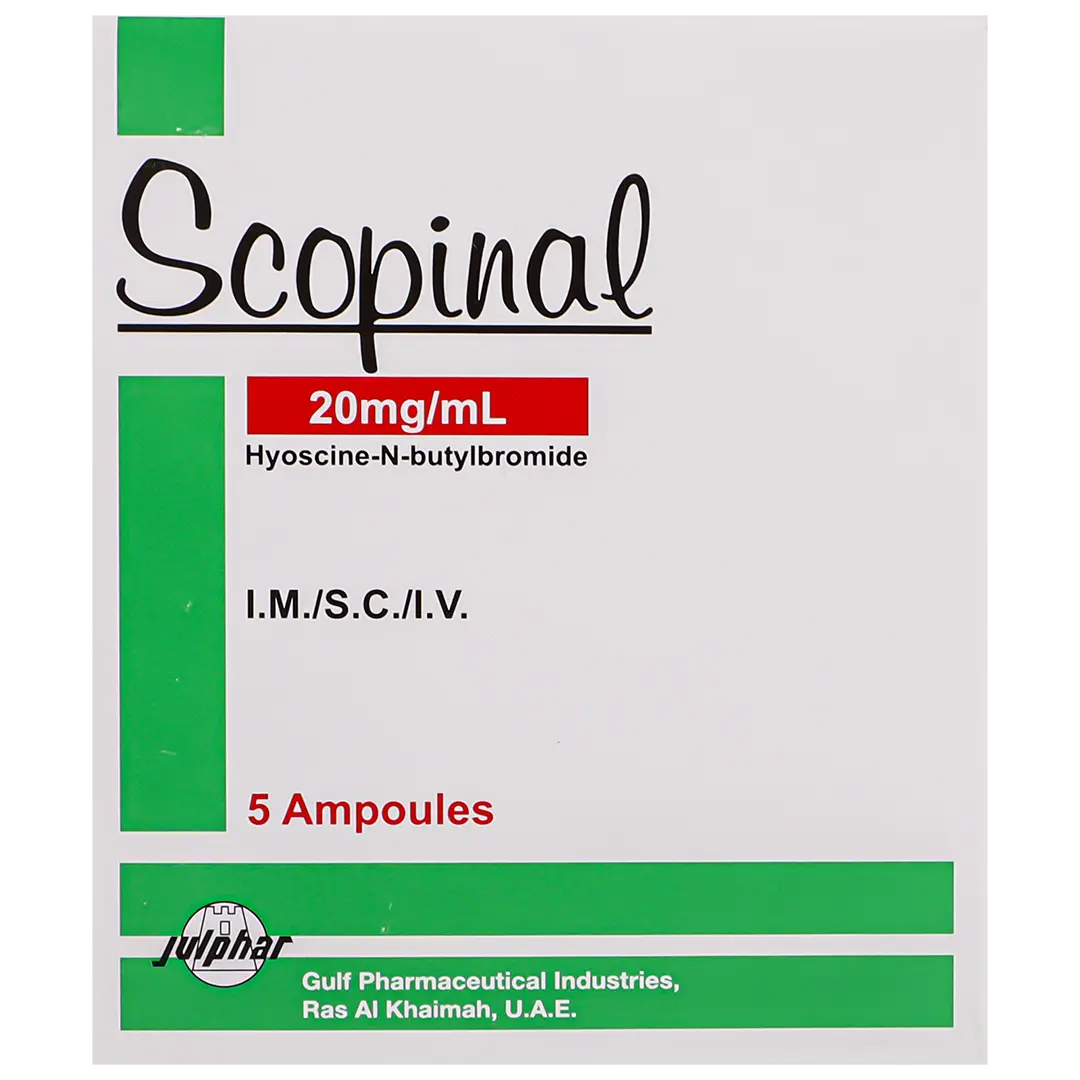Scopinal 20 Mg/1 ml Ampoule 5Pcs  - view 3