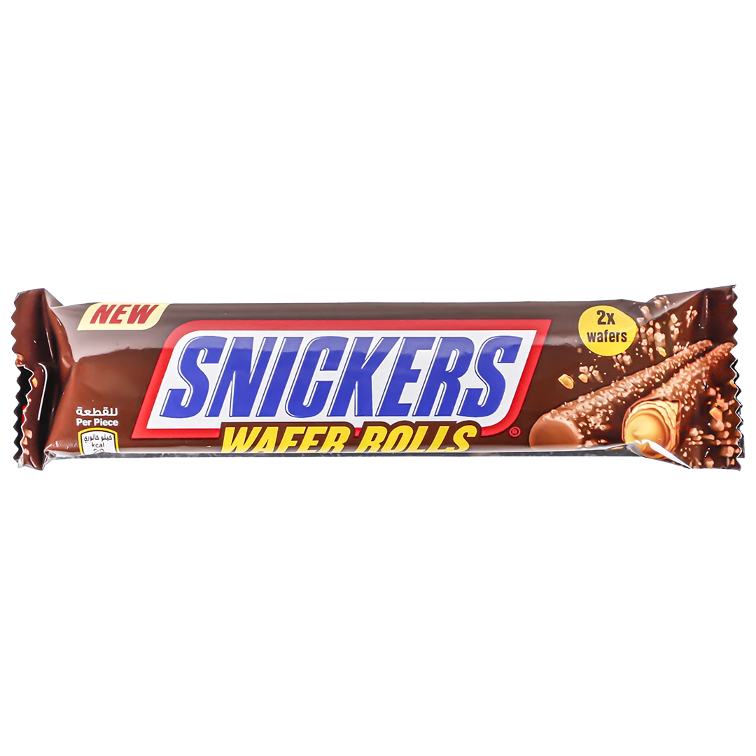 Snickers Peanut Roll Wafer 24 gm