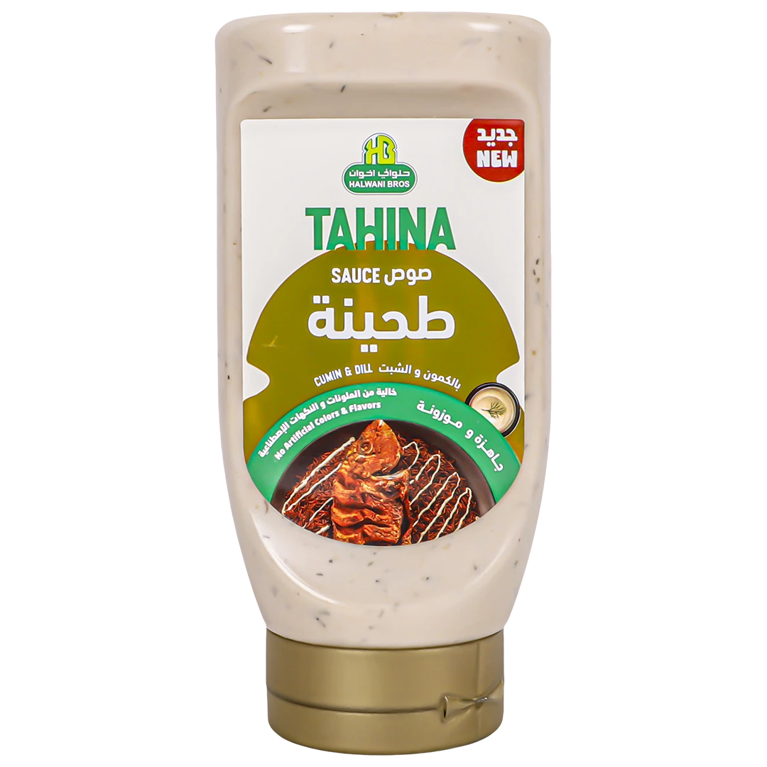 Halwani Tahina Sauce Cumin And Dill 380 gm